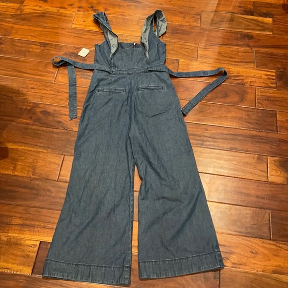 Free People Pants - Free people denim jump suit
